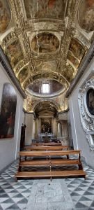 Affreschi Cappella Davalos del Complesso Monumentale di Sant'Anna dei Lombardi a Napoli