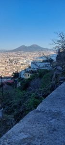 Dettaglio Vesuvio su Belvedere di San Martino sulla Pedamentina