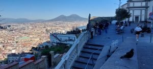 Inizio scale del Belvedere di San Martino per Itinerario Pedamentina