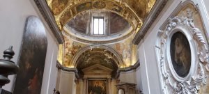 Panoramica Cappella Mastrogiudice della Chiesa di Sant'Anna dei Lombardi a Napoli