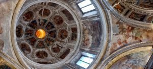 Cupola della Cappella Davalos nel Complesso monumentale di Sant'Anna dei Lombardi a Napoli