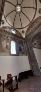 Cupola della Cappella Tolosa nel Complesso monumentale di Sant'Anna dei Lombardi a Napoli