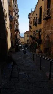 Via Santa Maria a Parente, Fine prima parte del Petraio a Napoli