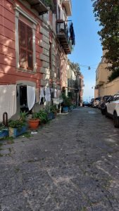 Inizio del Percorso del Petraio a Napoli