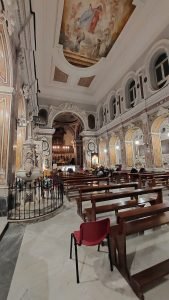 Panoramica della Chiesa di Sant'Anna di Palazzo nei Quartieri Spagnoli