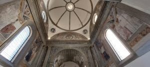 Panoramica Cappella Tolosa della Chiesa di Sant'Anna dei Lombardi a Napoli