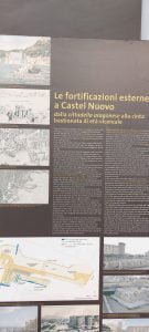 Storia delle fortificazioni di Castel Nuovo presenti in fermata Municipio