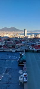 Foto dettaglio Vesuvio fine Pedamentina sul Corso Vittorio Emanuele a Napoli