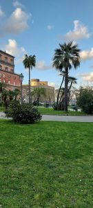 Vista Maschio Angioino Giardini del Molosiglio Napoli