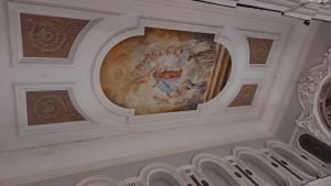 Dipinto sul soffitto della Chiesa di Sant'Anna di Palazzo nei Quartieri Spagnoli