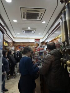 Ambiente interno nel Caffè del professore